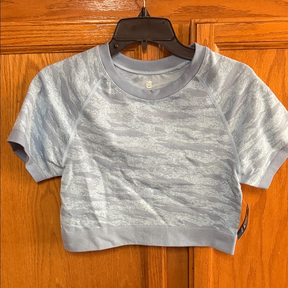 Ideology Blue Camouflage Kids Tee